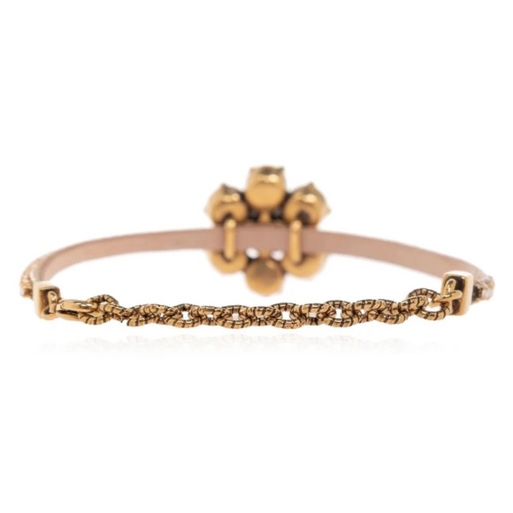 Gucci crystal double G bracelet gold - Picture 5 of 8